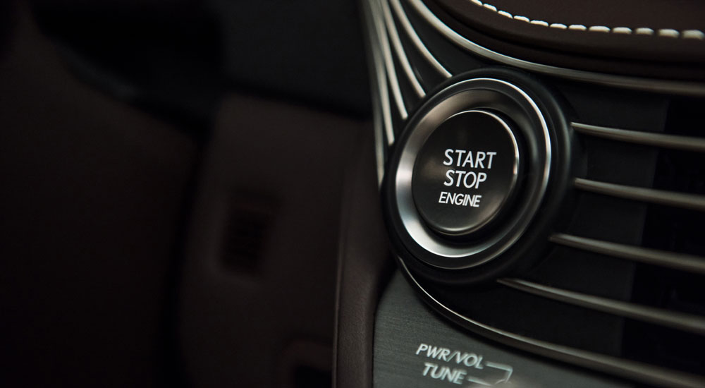 Lexus LS Start Stop Button