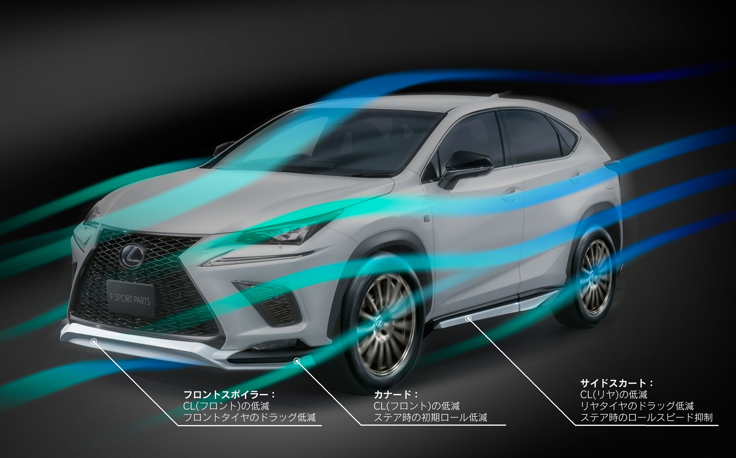 2018 Lexus NX F SPORT Body Kit from TRD Japan Lexus
