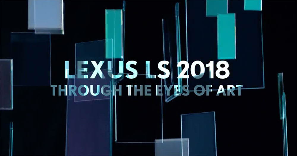 Lexus LS Eyes Art