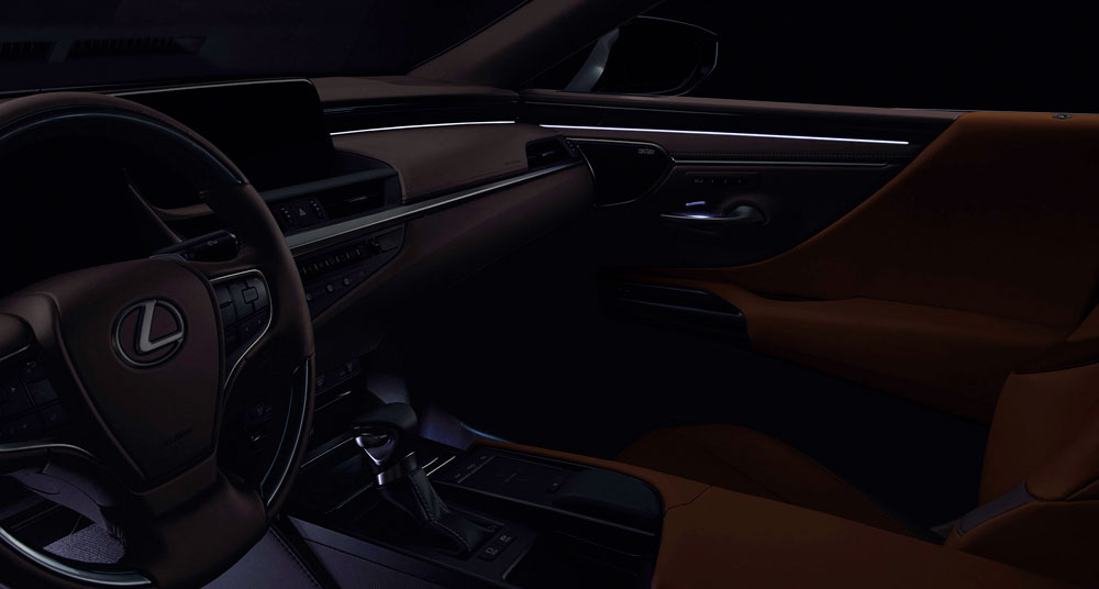 Lexus ES Interior Illumination