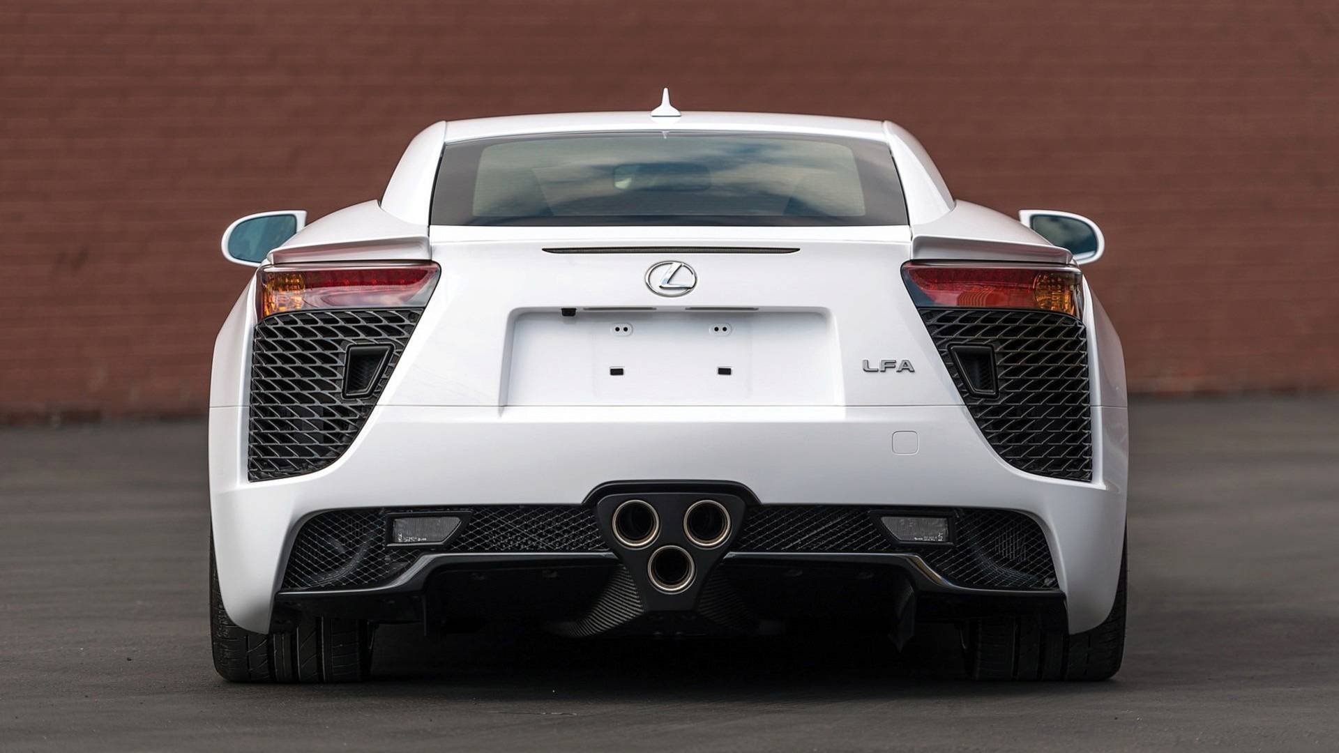 Lexus Lfa To Be Auctioned At Pebble Beach This Month Lexus