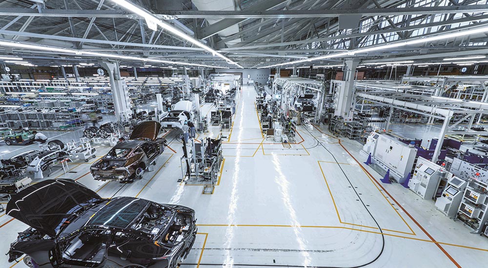 Lexus LC Factory Floor