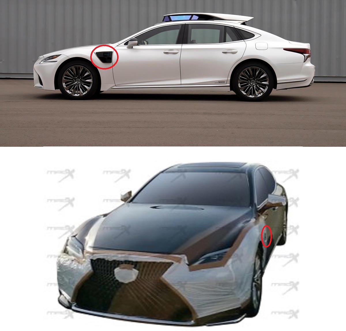 Lexus LS Autonomous Tech