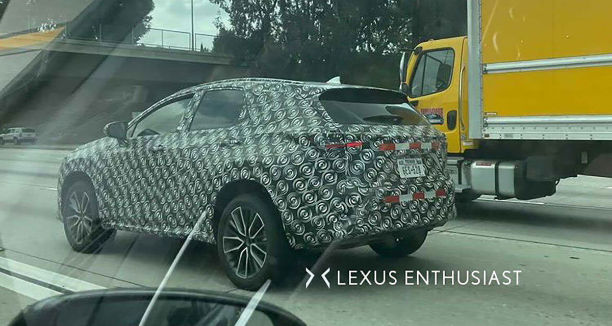 Lexus NX Spyshots Rear