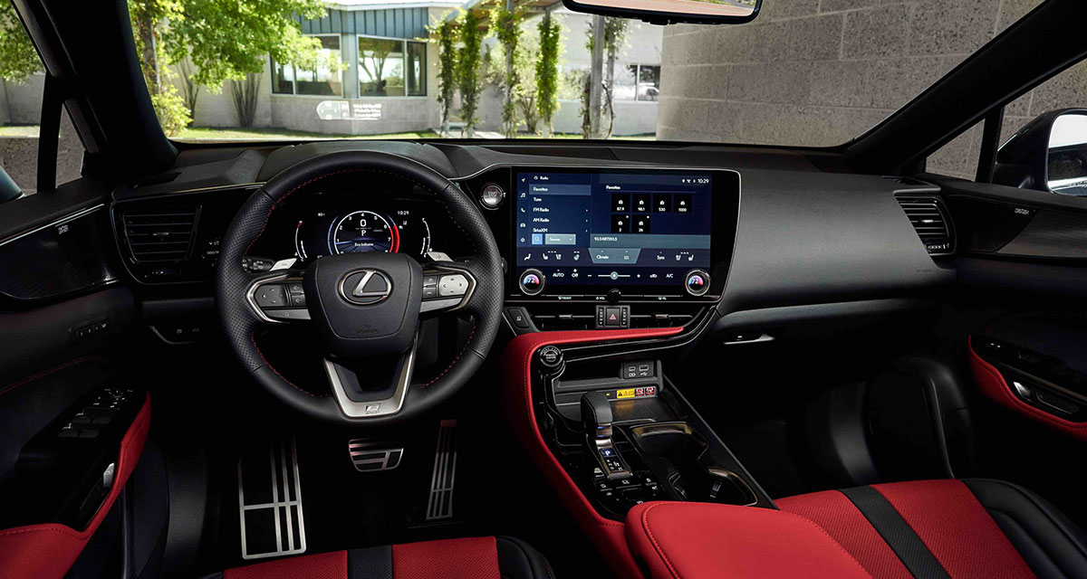 Lexus NX F SPORT Interior