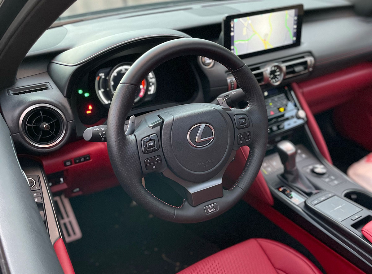 Lexus IS 500 Steering Wheel