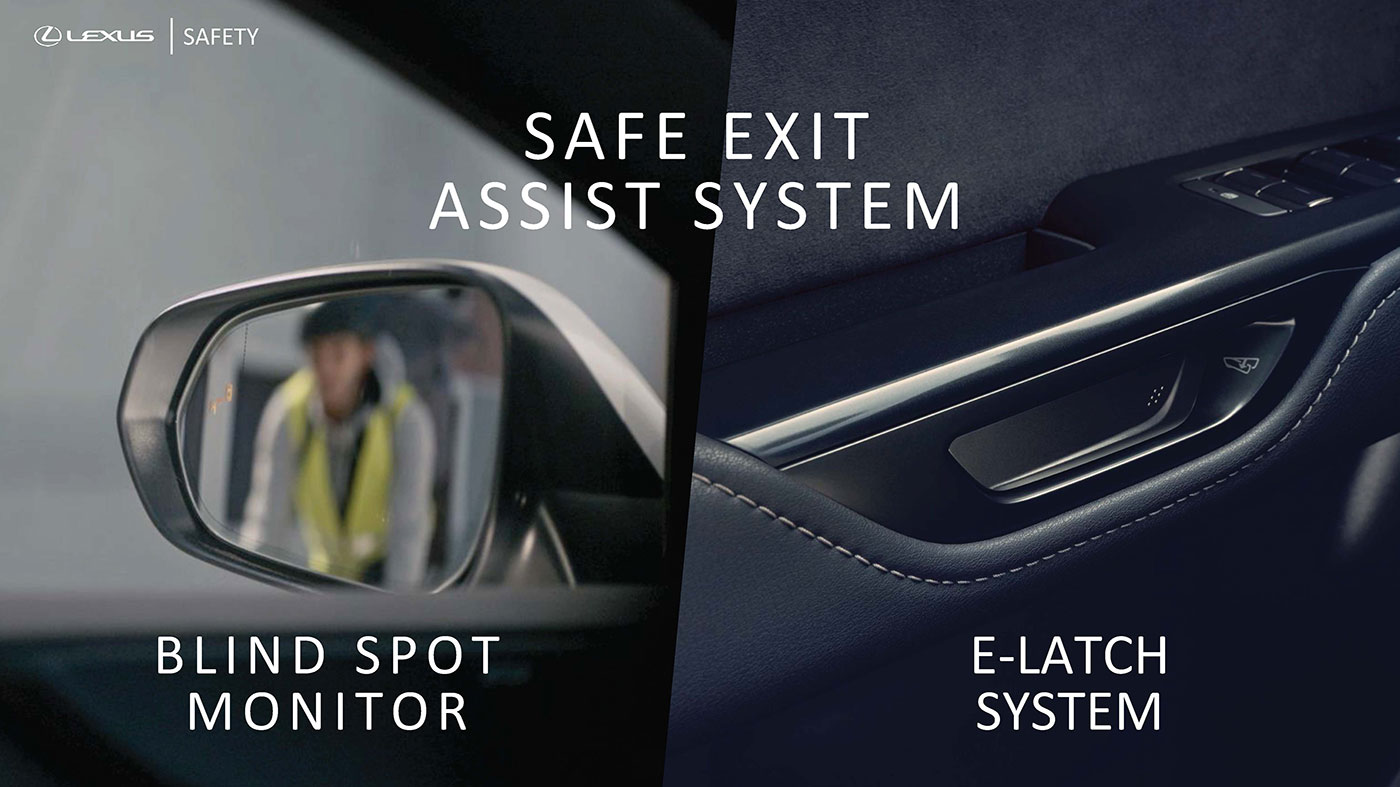 Lexus RZ Safe Exit