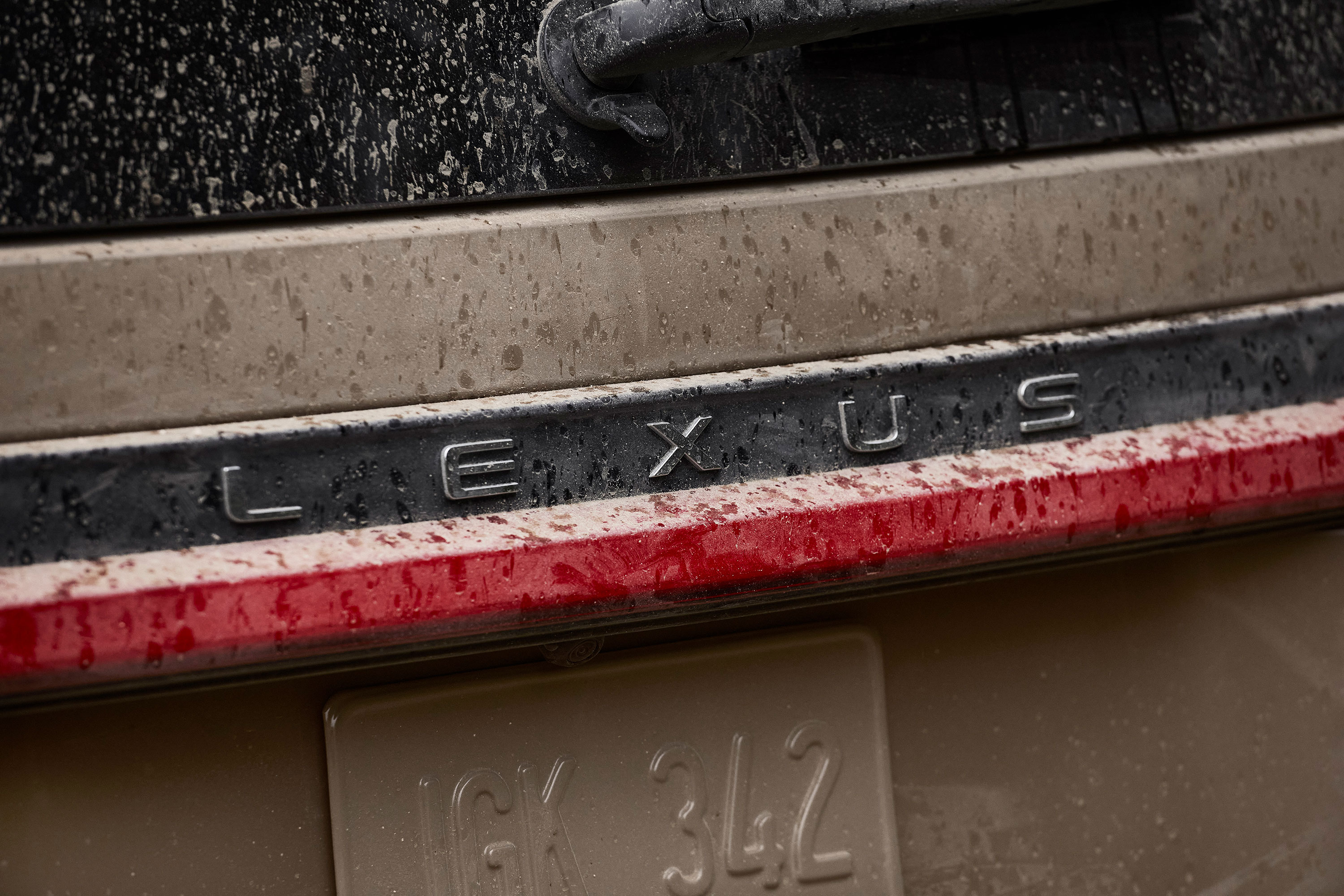 Lexus GX Rear Teaser